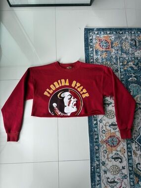 Vintage FSU Cropped Crewneck Sweatshirt